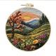 Embroidery Diy Handmade Cloth Art Material Kit Kit