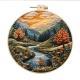 Embroidery Diy Handmade Cloth Art Material Kit Kit