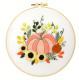 Handmade Embroidery New Flower And Grass Material Package Three-dimensional Flower Butterfly Plant