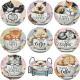 Diamond Art Drawing Coaster With Bracket, DIY Cat Pattern Diamond Art Coaster, Suitable For Adults And Beginners Diamond Drawing Kit, Diamond Kit Craft Supplies, Exquisite Gifts For Friends