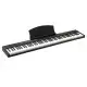 [Do Not Sell On Amazon]GPP-204 88 Key Magnetic Connection Piano Semi-Weighted Standard Digital Piano With MIDI Bluetooth, Handbag, Headphone, For Piano Lover Black Color
