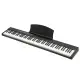 [Do Not Sell On Amazon]GPP-204 88 Key Magnetic Connection Piano Semi-Weighted Standard Digital Piano With MIDI Bluetooth, Handbag, Headphone, For Piano Lover Black Color