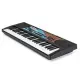49 Keys Kids Electronic Keyboard With Microphone, 8 Tones & Rhythms Educational Music Toy For Age 3+ - Black