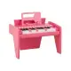 25 Keys Mini Digital Piano For Kids Age 3+, Lighted Teaching Mode With 6 Tones & 15 Demo Songs-Pink