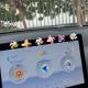 Car small windmill-small flower rotating model-3 pieces - Option1