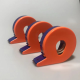 Small tape cutter-orange blue-ABS-1 piece - Option1