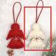 Hand-sewn Wool Felt Snowflake Socks And Elk Pendants