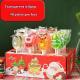 Lollipop Marshmallow Candy Cane Christmas Gift Box