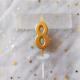 Digital Candle Birthday Cake Baking Decoration