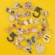 Metal Hole Shoes Accessories Buckle High Sense