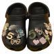 Metal Hole Shoes Accessories Buckle High Sense