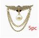 Metal Hole Shoes Accessories Buckle High Sense