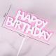 Happy Birthday Cake Decoration Card Color EVA Double Layer