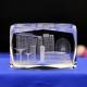 Interior Carving 3D Animal Series Crystal Statue Tourist Souvenir