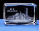 Interior Carving 3D Animal Series Crystal Statue Tourist Souvenir