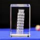 Interior Carving 3D Animal Series Crystal Statue Tourist Souvenir