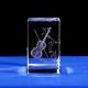 Interior Carving 3D Animal Series Crystal Statue Tourist Souvenir