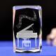 Interior Carving 3D Animal Series Crystal Statue Tourist Souvenir