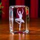 Interior Carving 3D Animal Series Crystal Statue Tourist Souvenir