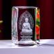 Interior Carving 3D Animal Series Crystal Statue Tourist Souvenir