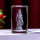 Interior Carving 3D Animal Series Crystal Statue Tourist Souvenir