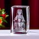 Interior Carving 3D Animal Series Crystal Statue Tourist Souvenir
