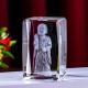 Interior Carving 3D Animal Series Crystal Statue Tourist Souvenir