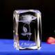 Interior Carving 3D Animal Series Crystal Statue Tourist Souvenir