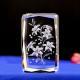 Interior Carving 3D Animal Series Crystal Statue Tourist Souvenir