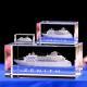 Interior Carving 3D Animal Series Crystal Statue Tourist Souvenir