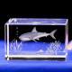 Interior Carving 3D Animal Series Crystal Statue Tourist Souvenir