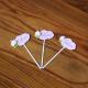 Birthday Cake Decoration Blank Writable Bowknot Flower