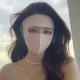 Ice Silk Sunscreen Mask Female Neck Protection Integrated Breathable Hole