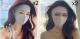 Ice Silk Sunscreen Mask Female Neck Protection Integrated Breathable Hole