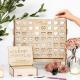 Wooden Heart Wedding Guest Book, Rustic Drop Box Sign Board With Keepsake Hearts