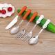 Stainless Steel Cartoon Tableware Childrens Fork And Spoon