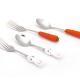 Stainless Steel Cartoon Tableware Childrens Fork And Spoon