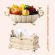 Luxury Fruit Platter European-Style Fruit Bowl Ceramic Decorative Fruit Basin Living Room Coffee Table Ornament