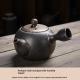 Coarse Ceramic Teapot  Kiln-transformation Pottery Gongfu Tea Set For Home Tea Brewing