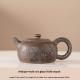 Coarse Ceramic Teapot  Kiln-transformation Pottery Gongfu Tea Set For Home Tea Brewing
