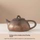 Coarse Ceramic Teapot  Kiln-transformation Pottery Gongfu Tea Set For Home Tea Brewing