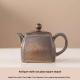 Coarse Ceramic Teapot  Kiln-transformation Pottery Gongfu Tea Set For Home Tea Brewing