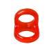 Male Vibration Sperm Lock Ring, USB Rechargeable Delay Ring, TPE Double-Ring Sperm Retention Device