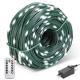 330FT String Lights Outdoor Christmas Decoration Lights With Remote IP44 Waterproof 8 Lighting Modes 8 Brightness Timer Plug In Fairy Light Xmas House Holiday Decor