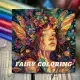 28 Pages Fairy Coloring Book Coloring Book For Adult Stress Reduction Colouring Book Valentines Day Gifting, Birthday Party Gift, Drawing Supplies, Christmas Gift, Back To School Supplies