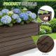 2-Pack 74.6 X35.4 X25  Raised Garden Bed Kit, Metal Elevated Planter Box, Open Drainage Base, 8 Reinforcing Rods, Rustproof Steel With Safety Edging  Easy Assembly For Vegetables, Flowers, Herbs