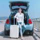 New Stylish Womens Travel Trolley Suitcase