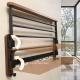 Household Walnut Double-Fold Towel Rack