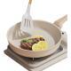 Frying Pan With Maifanite Texture Flat-bottomed Steak Pan Crepe Pan Stir-fry Wok