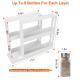 1Pc Swivel Cabinet Organizer Revolving Kitchen Rack Spice Organizer For Cabinet Condiment Holder Shelf